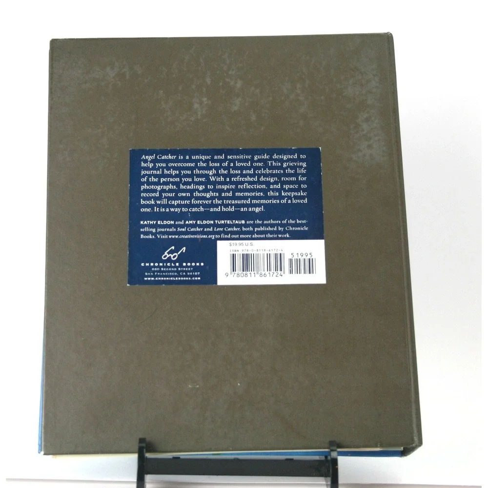 Angel Catcher A Journal of Loss and Remembrance Kathy Eldon Grief Keepsake Book